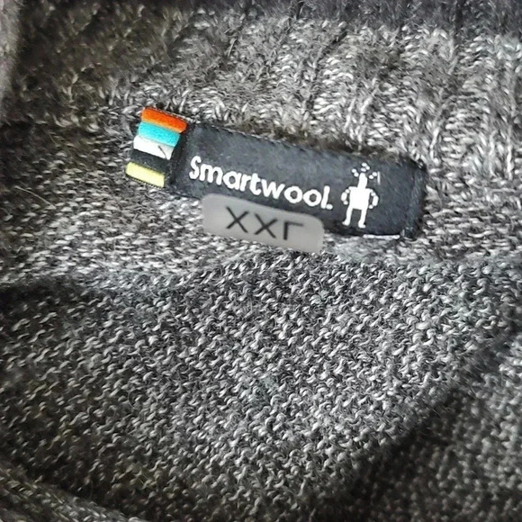 SmartWool Men's Ripple Ridge Half Zip Sweater - Picture 4 of 4